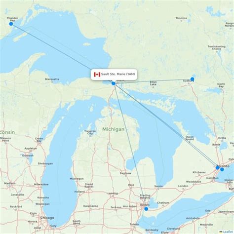 Cheap Flights from Chicago (CHI) to Sault Ste Marie (YAM).